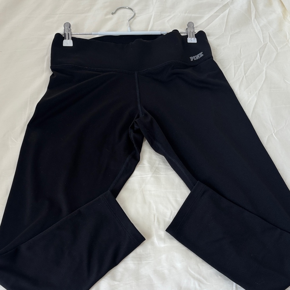 PINK Victoria Secret Ultimate Black Leggings